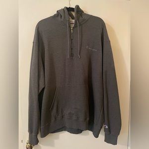 Men’s Charcoal Grey Champion Hoodie